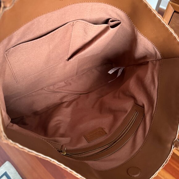 Like New: Quince Italian Letter Hand-Woven Tote - Picture 2 of 4